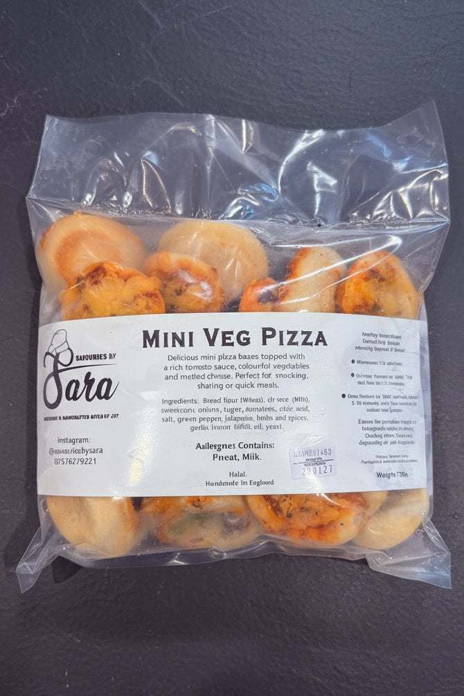20 Mini Veg Pizza