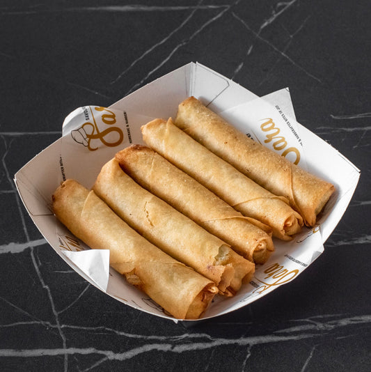 Creamy Shredded Chicken Springrolls